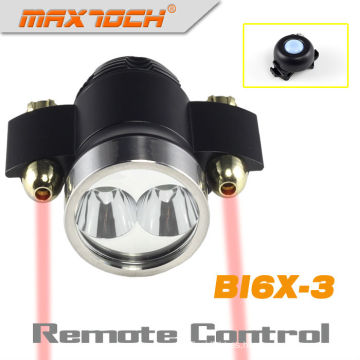 Maxtoch BI6X-3 Dual Cree XML T6 Laser LED La mejor luz de la bici del viajero